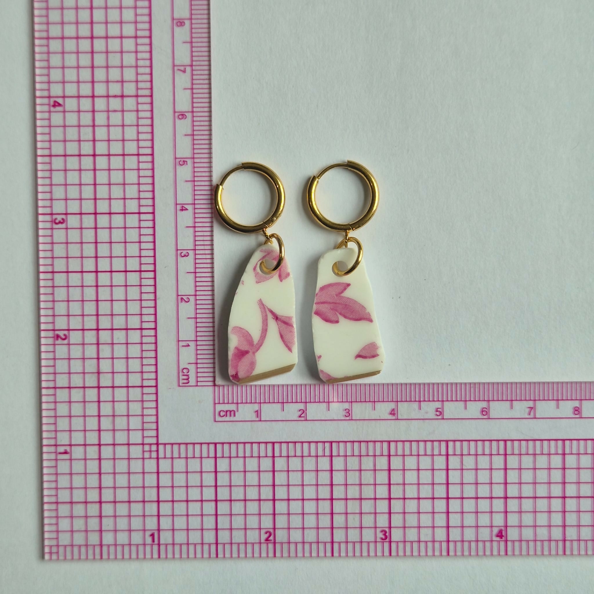 Recycled Ceramic Earring