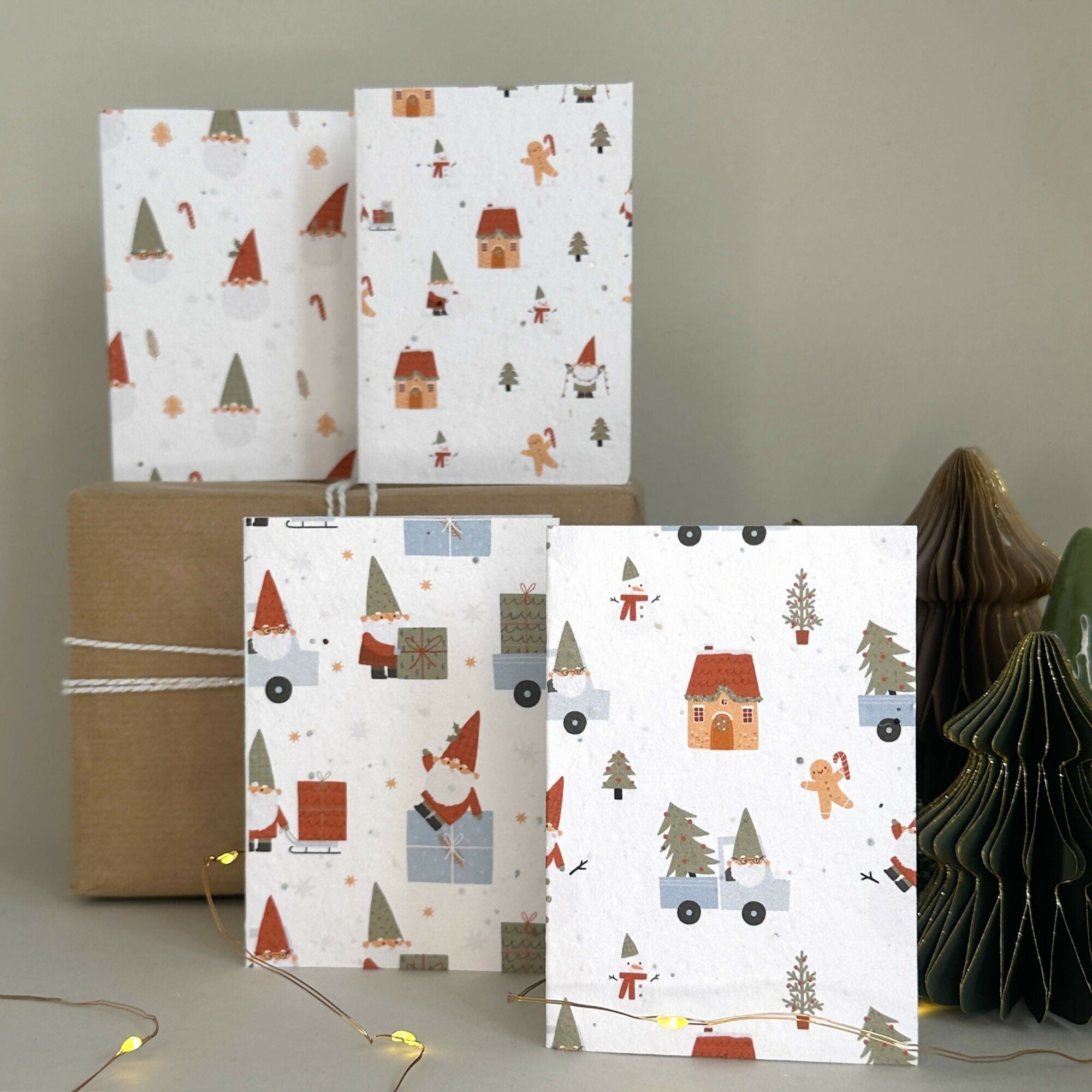 Pack of A7 Eco Christmas Cards