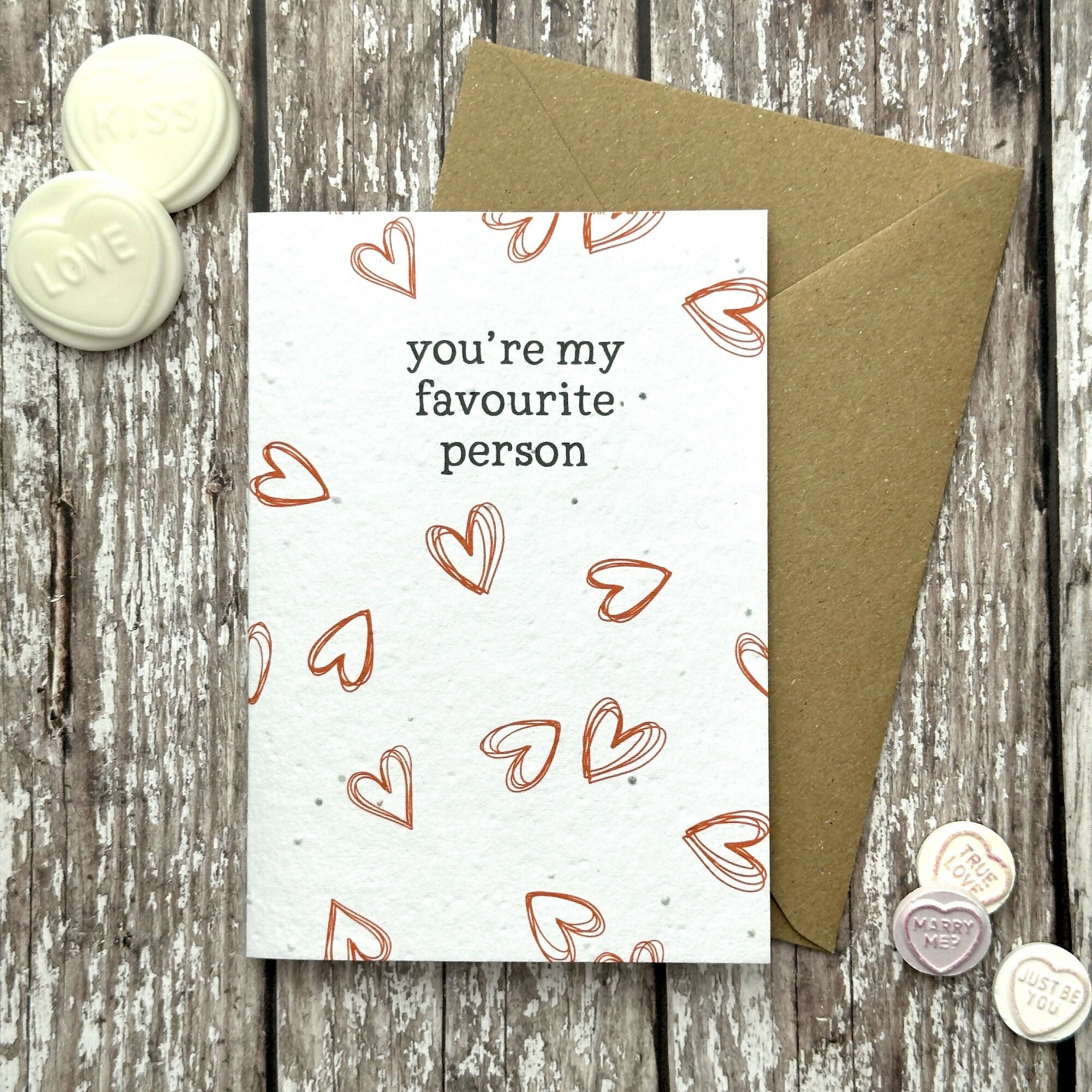 Eco Friendly Valentine's Card