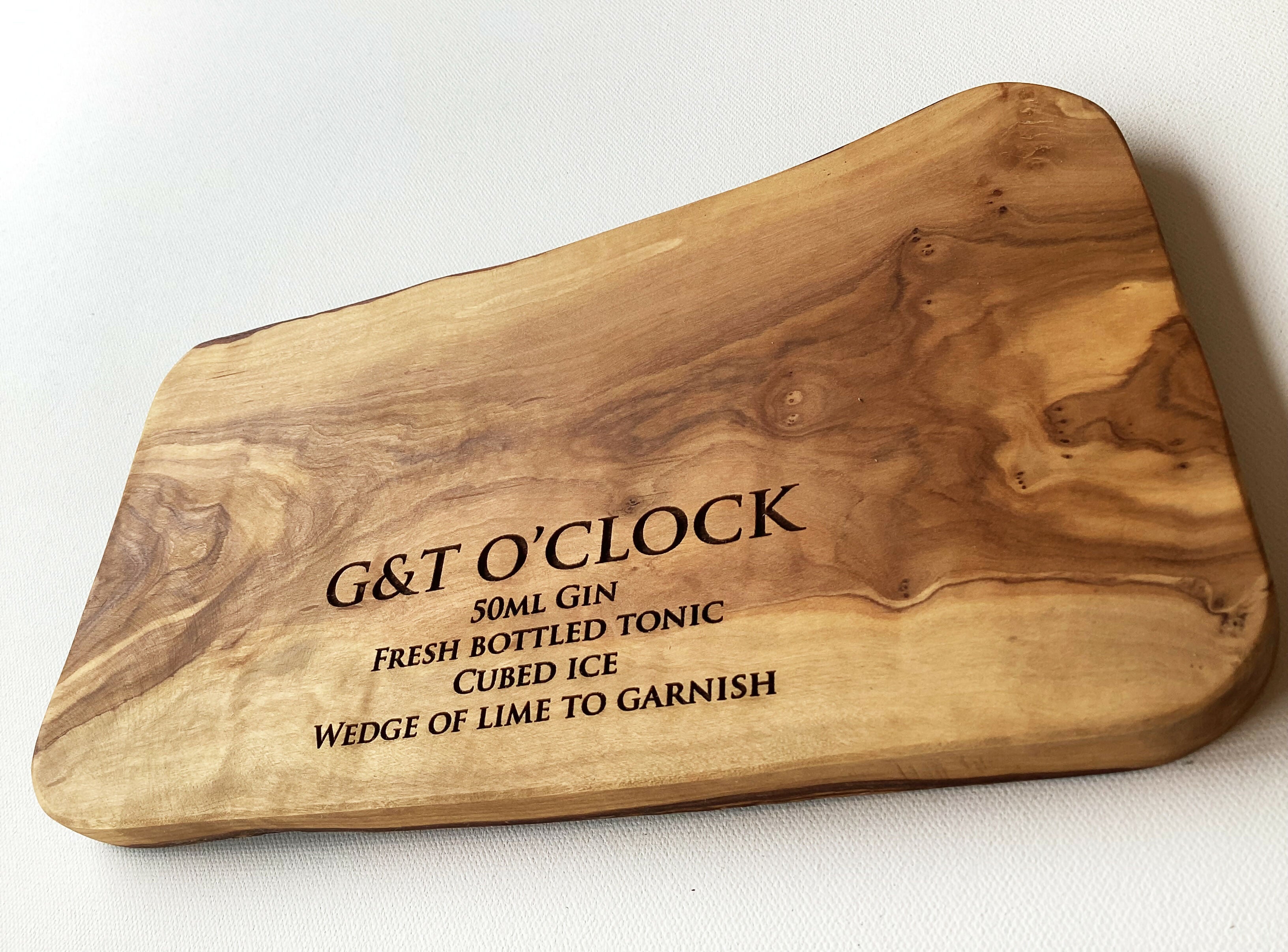 G&T Engraved Chopping Board