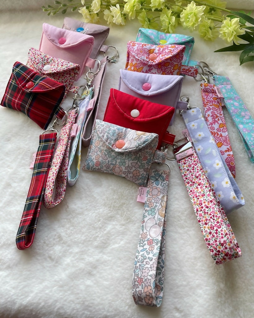 Handmade AirPod Case Padded with Wristlet