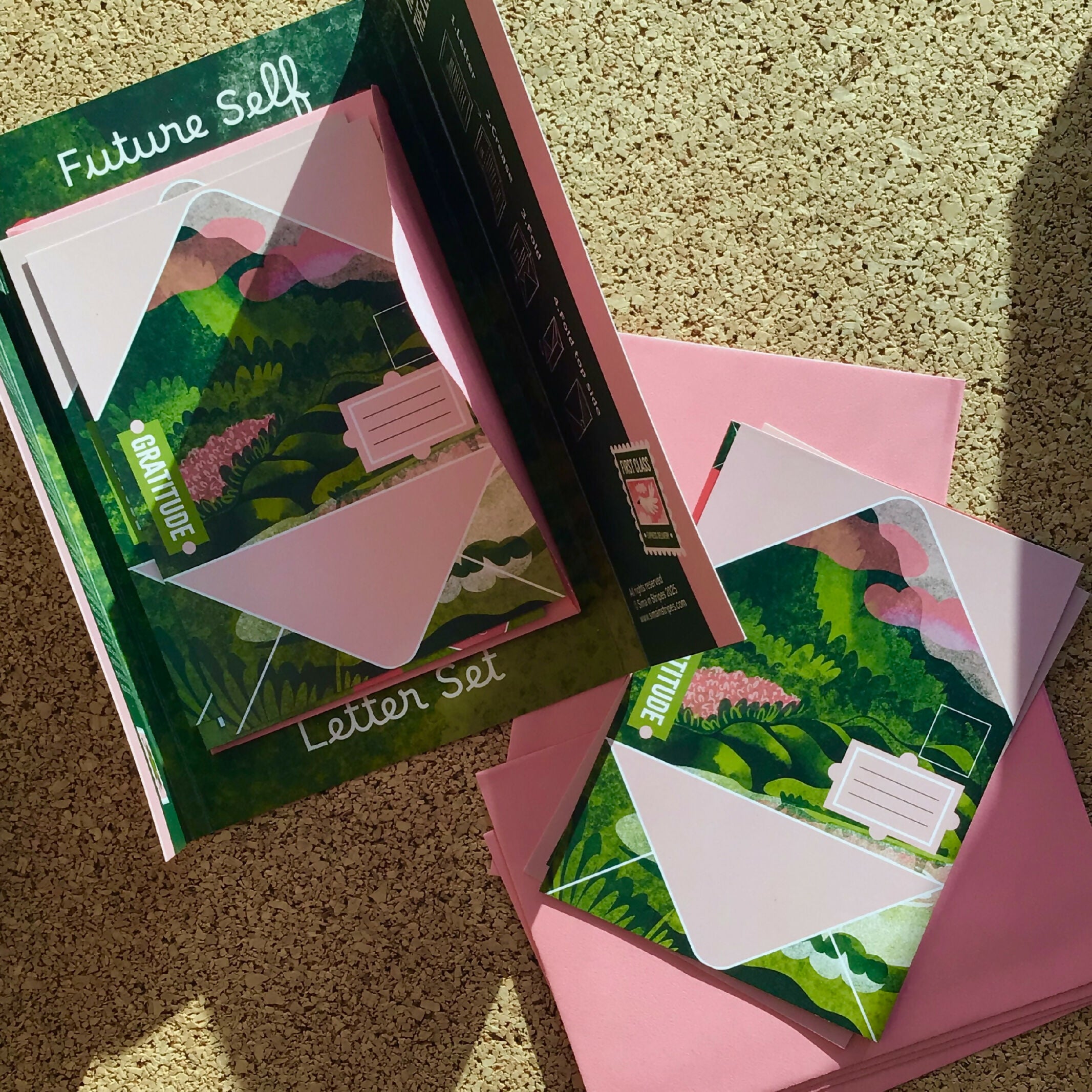 Future Self Letter Writing Set Designed for Wellbeing and Calm Mind