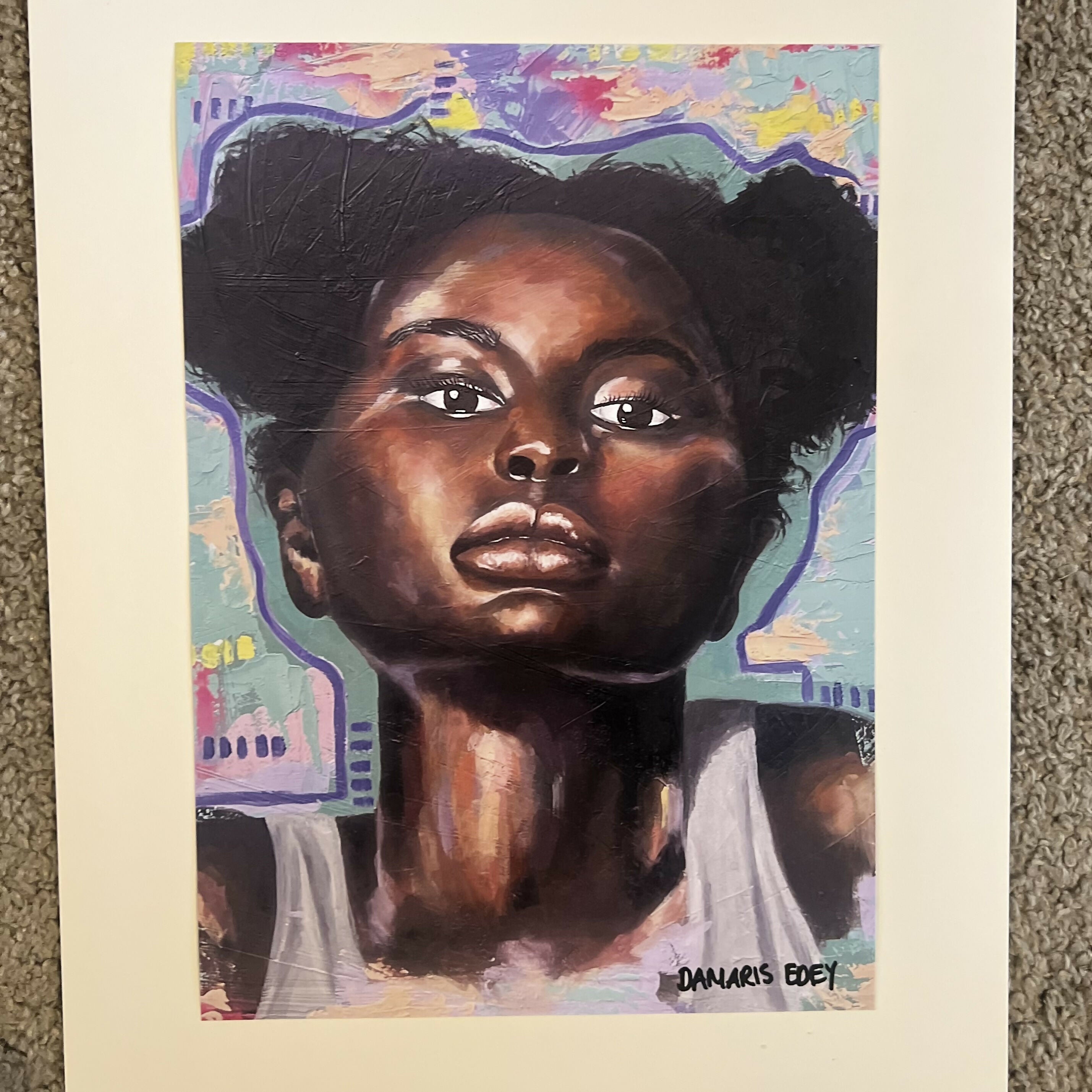 Ebony Art Print
