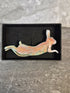 Unique Handcrafted Leaping Hare Pin
