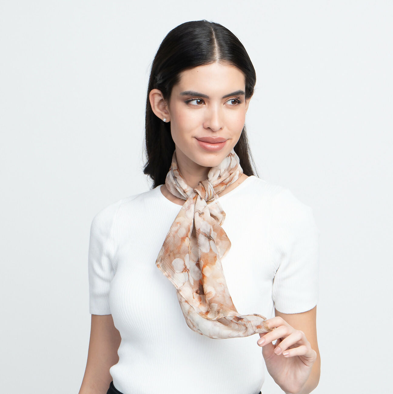 Chiffon Silk Neckerchief | Versatile & Stylish Accessory | Art & Soul