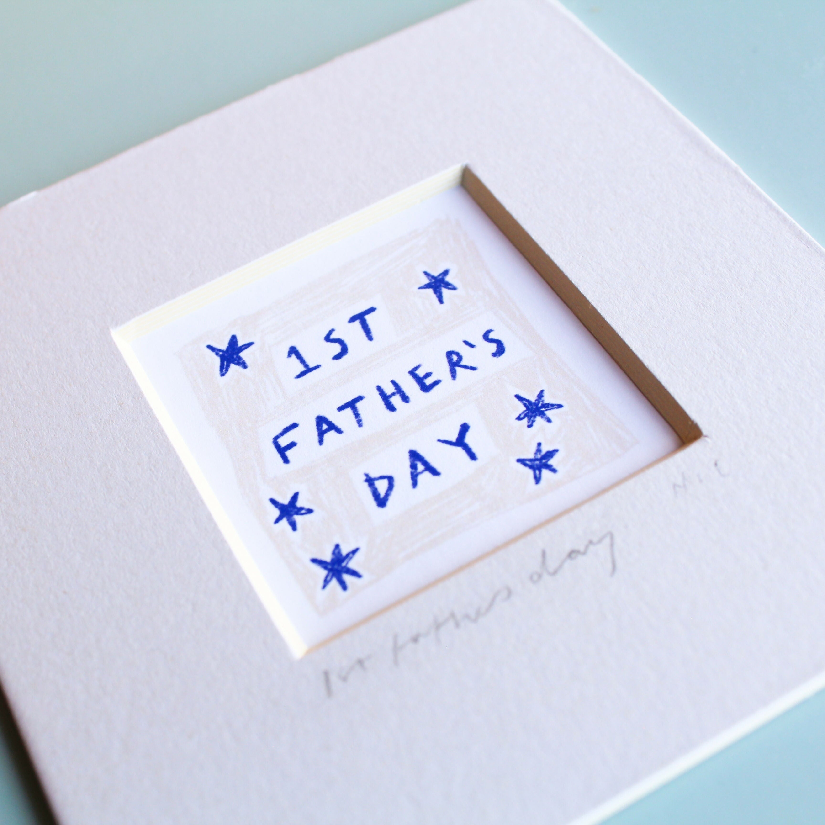1st Father's Day Mini Print