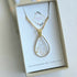 Stainless Steel Real Dried Dandelion Necklace