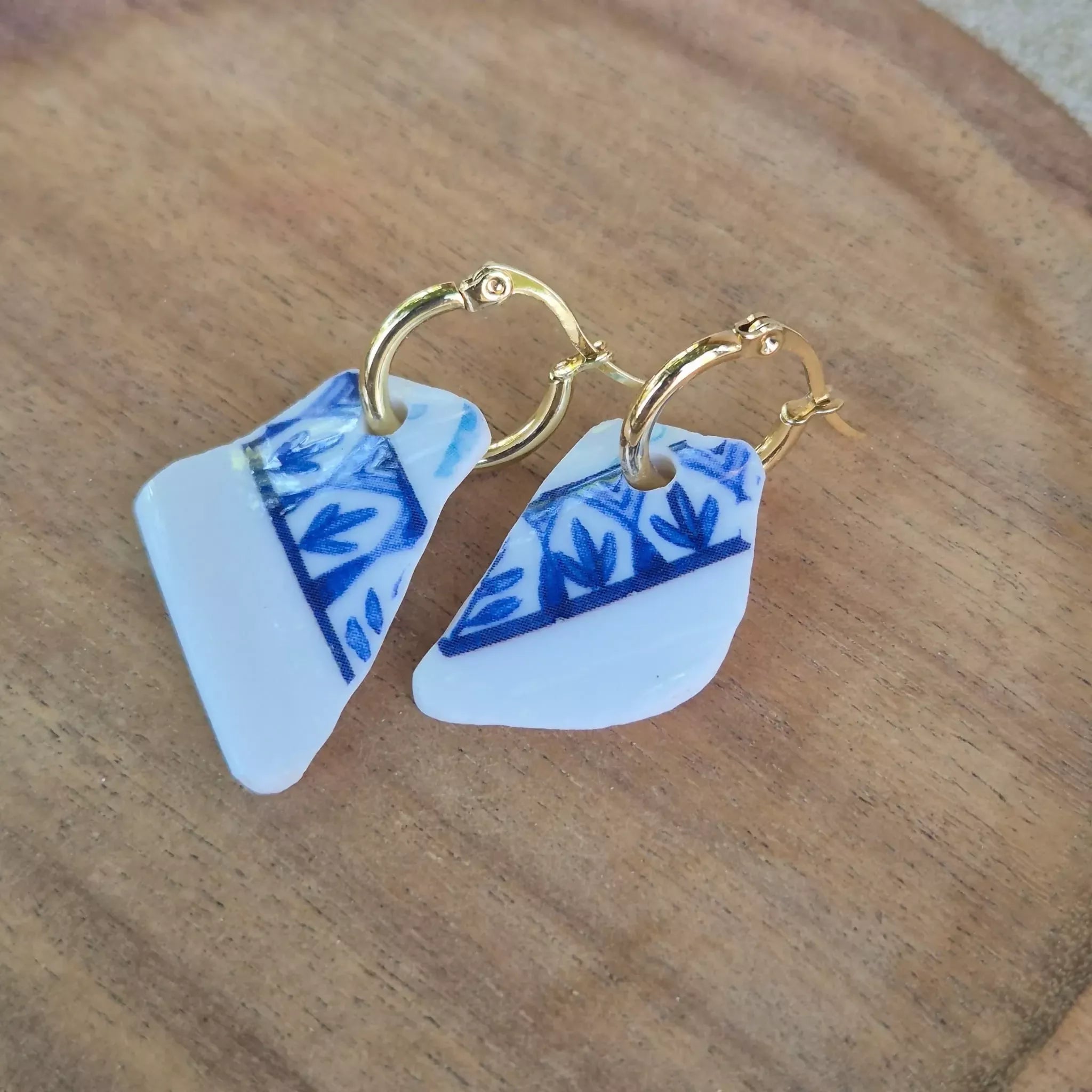 Recycled Ceramic Earring