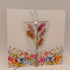 Fused Glass Flower Card