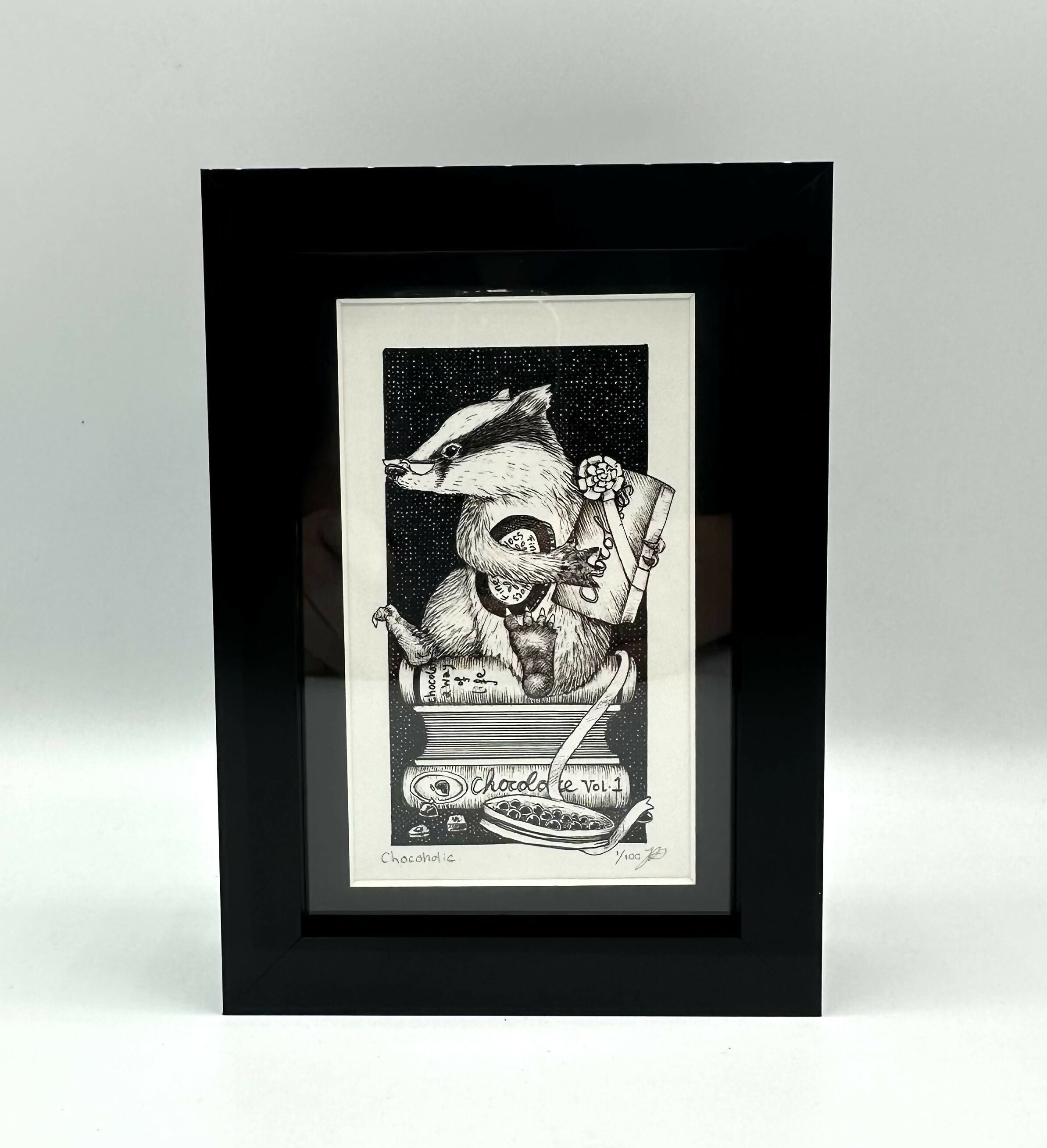 Chocoholic - Limited Edition Print by Jenny Davies