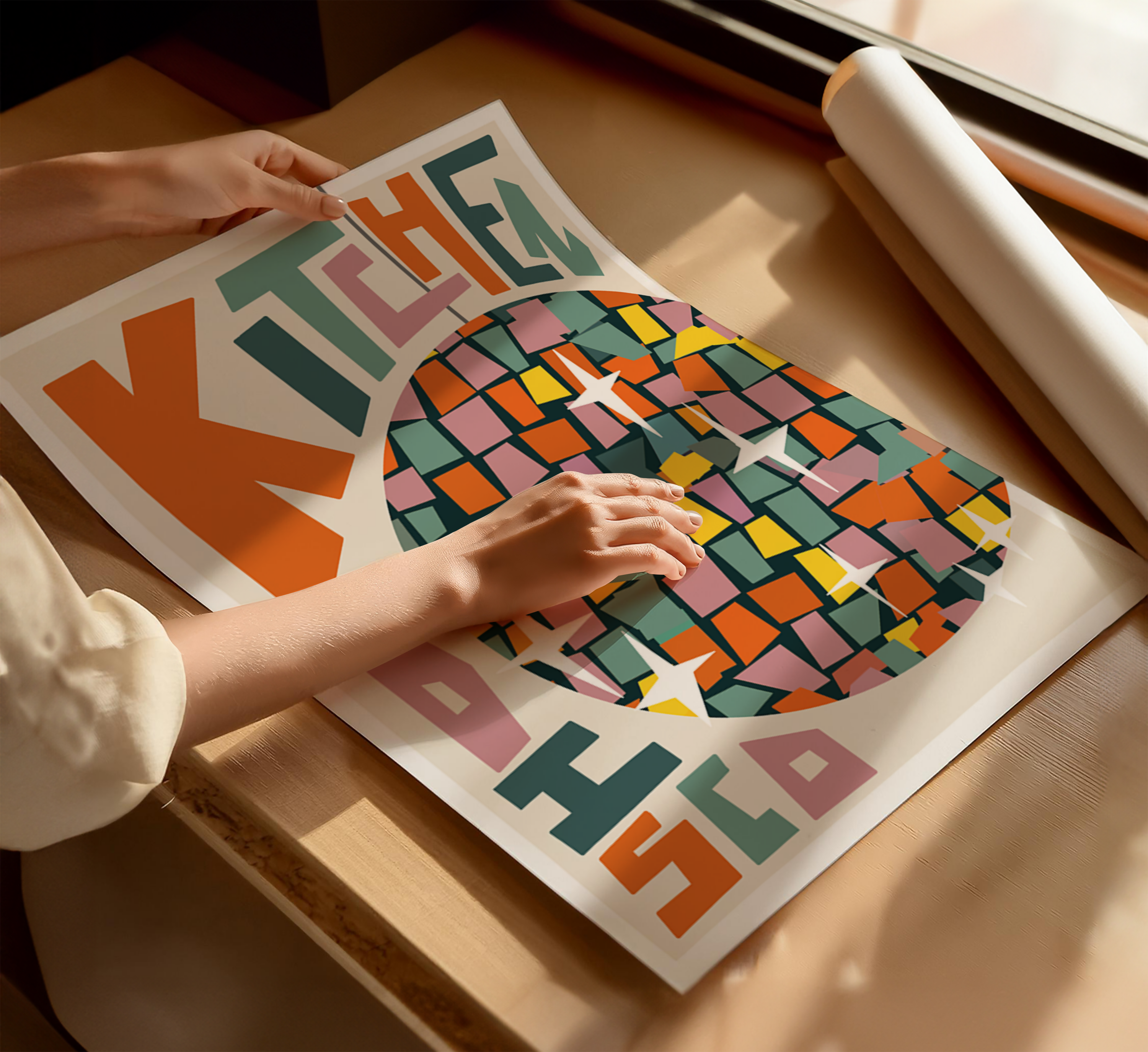 Kitchen Disco Art Print