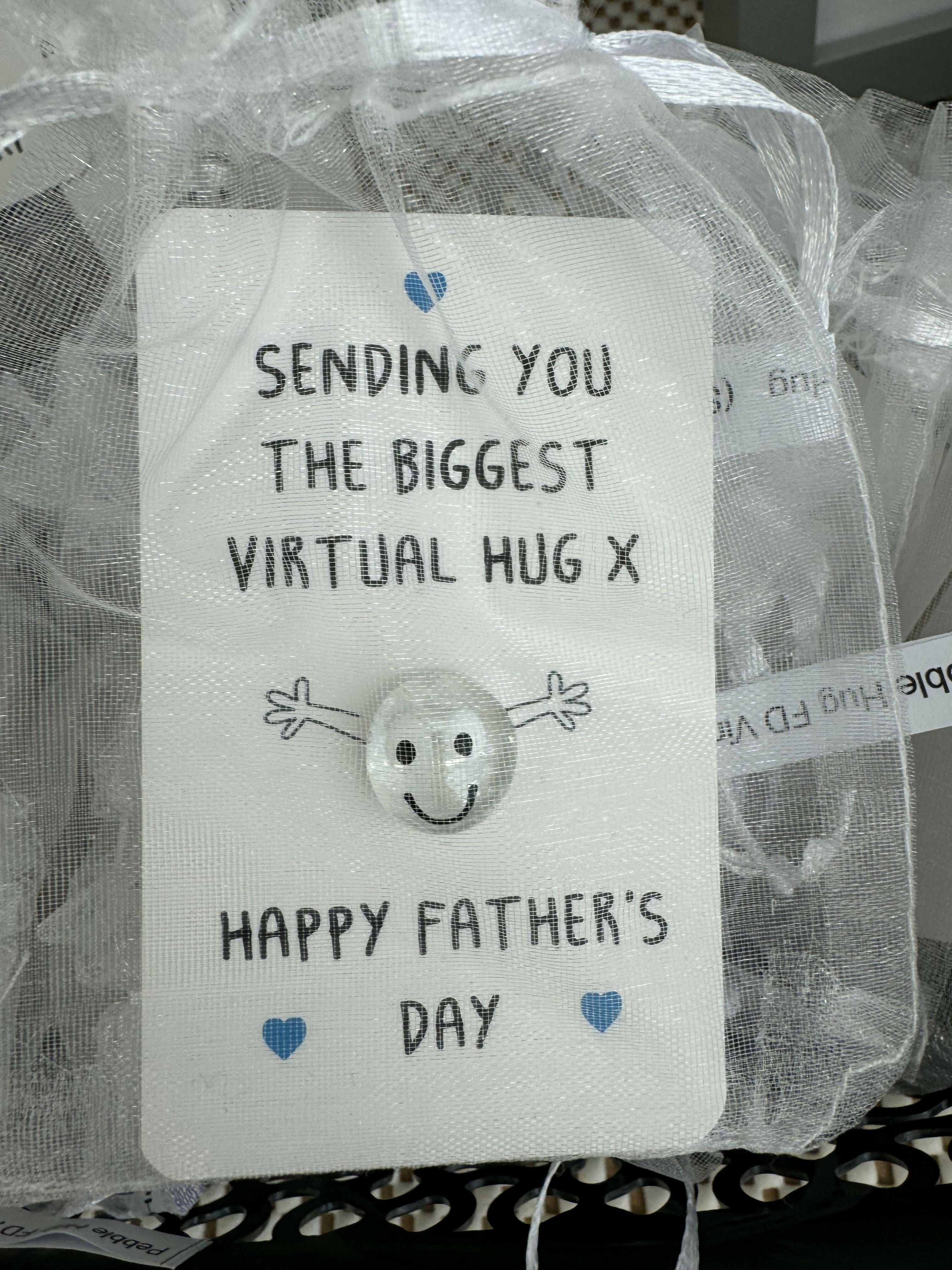 Pebble Hug Father's Day Gift Card