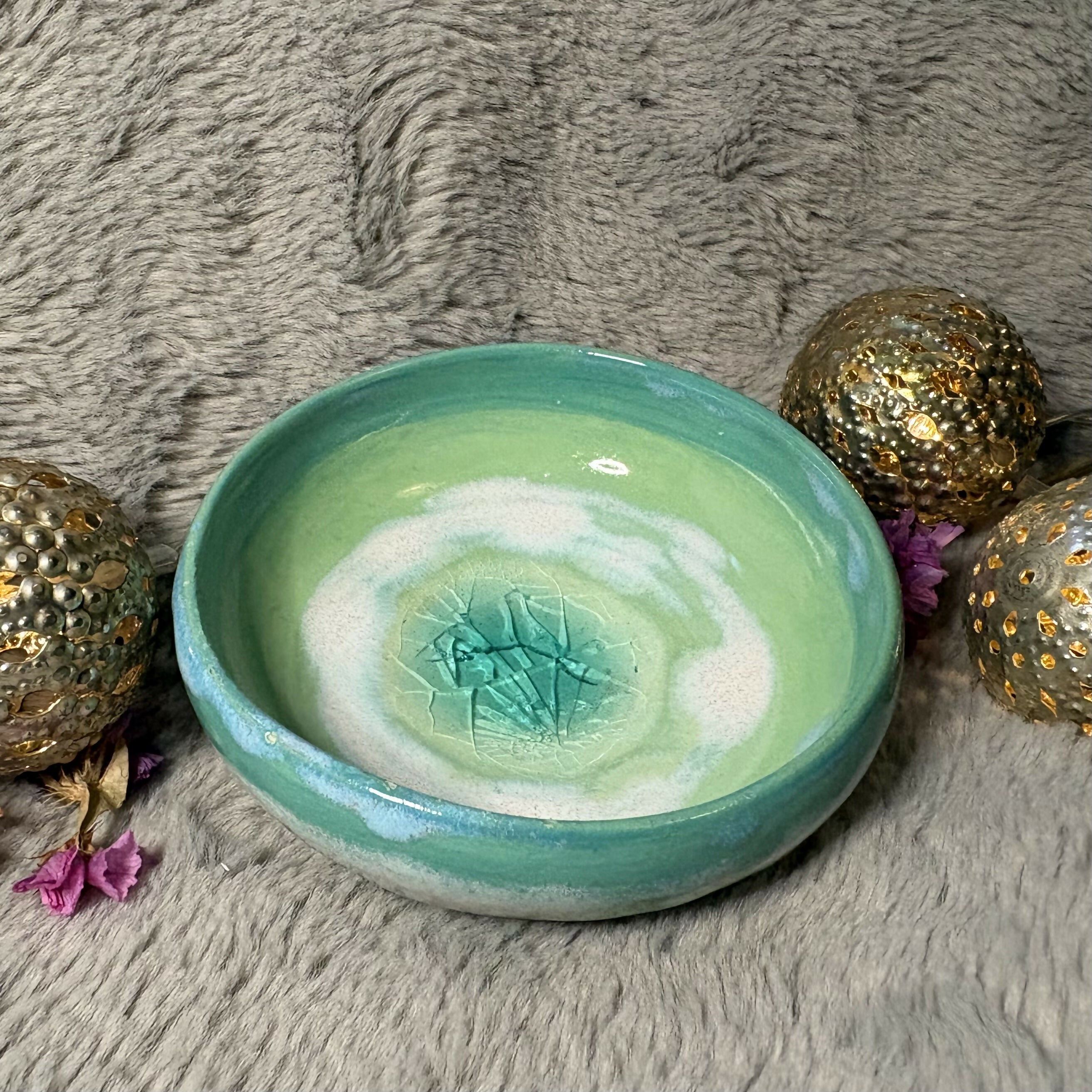 Green and Turquoise Bowl