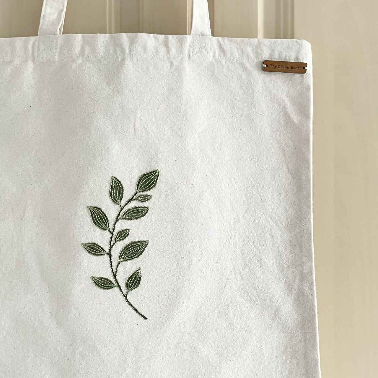 Painted Leaves Tote