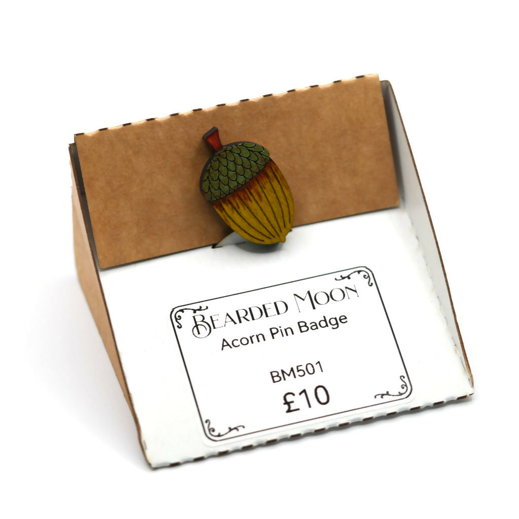 Acorn Pin Badge