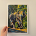 A4 Elephant Print
