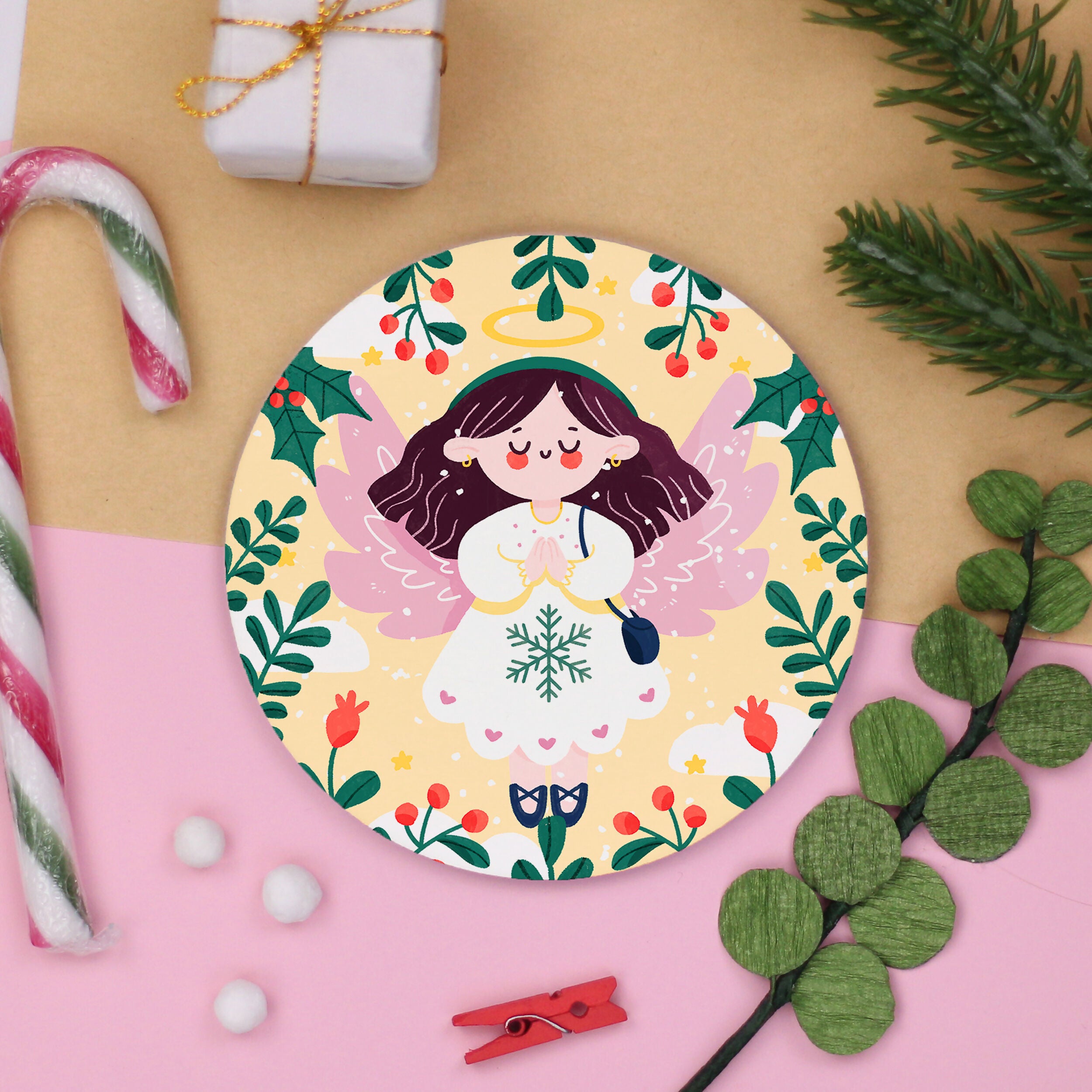 Yellow Angel Coaster