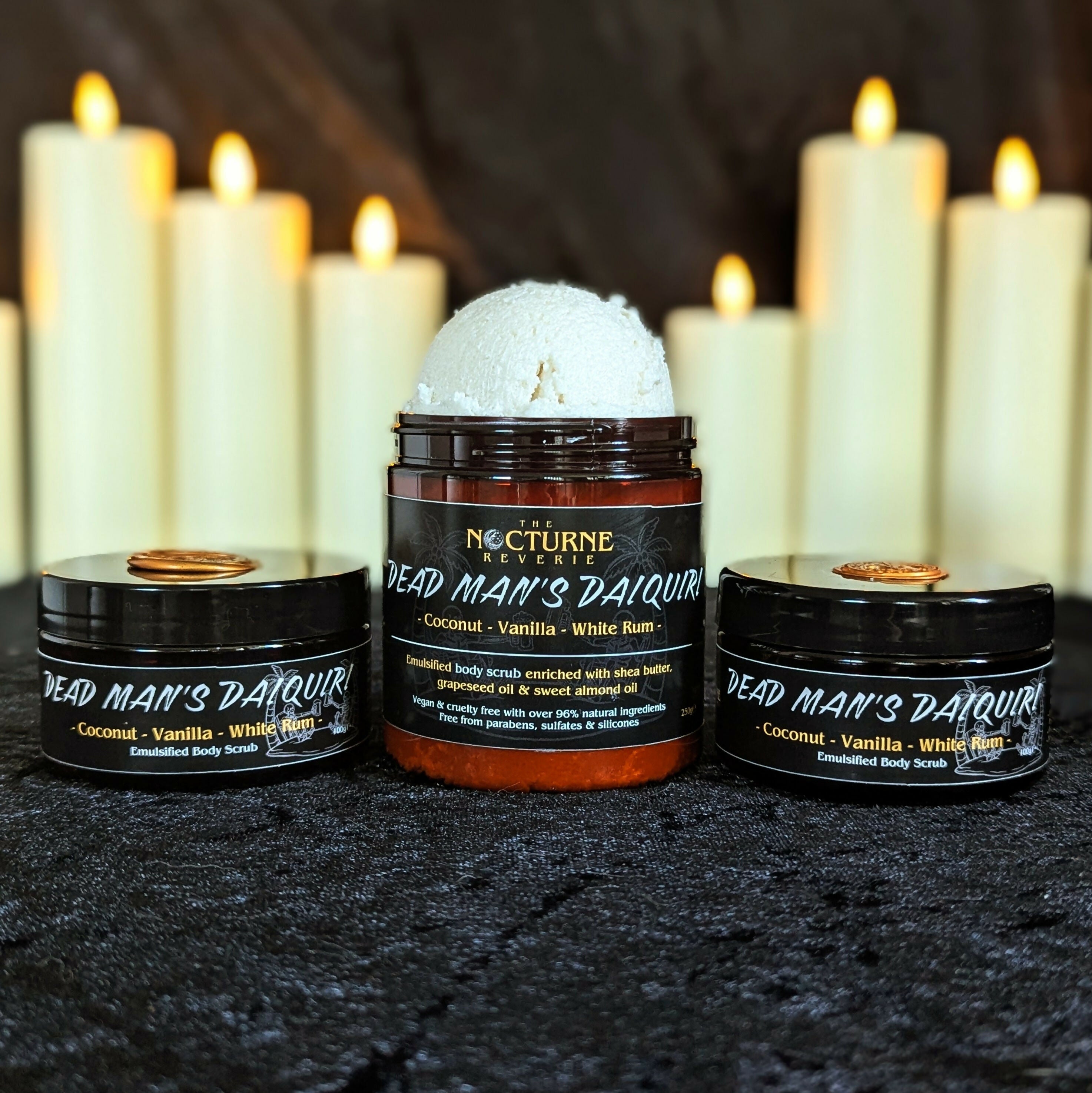 Coconut, White Rum & Vanilla - Emulsified Sugar Body Scrub