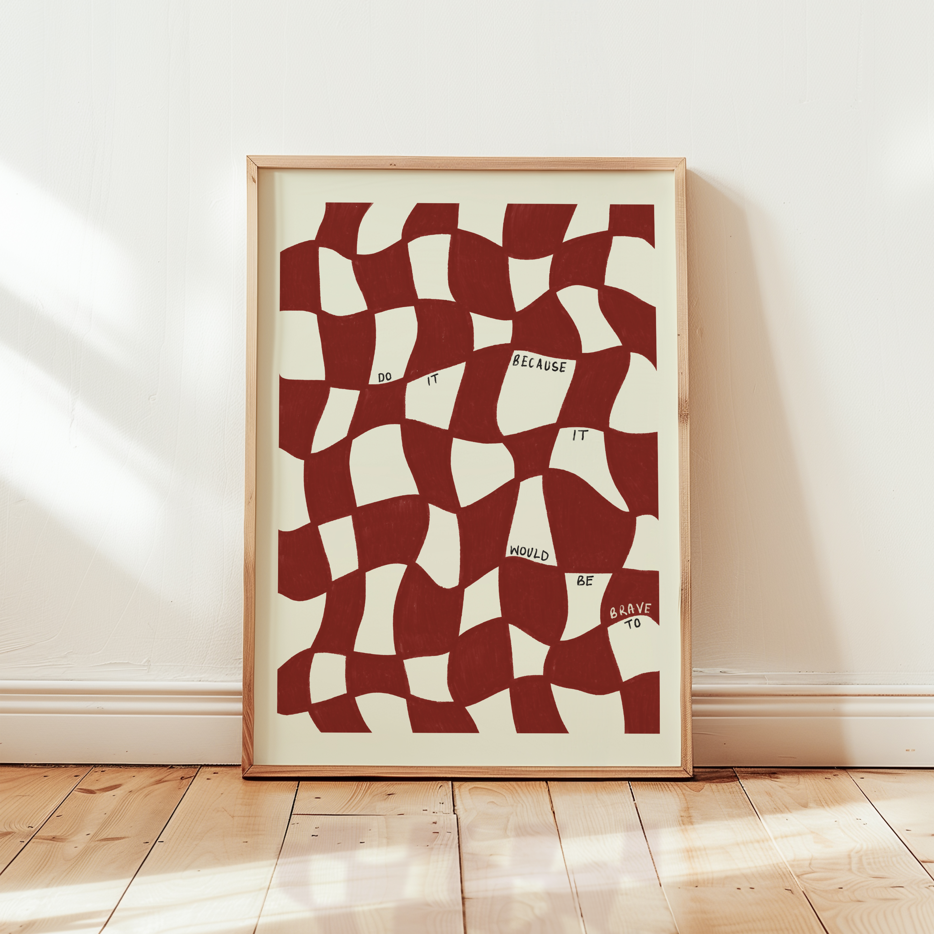 Do It Because It Would Be Brave To Print