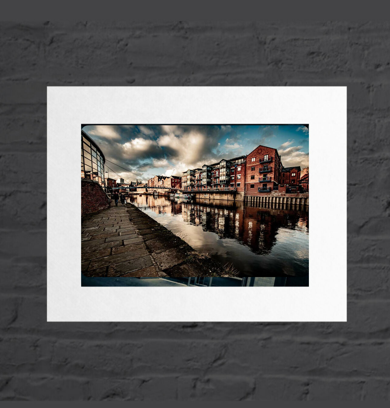 Leeds Brewery Wharf Reflection