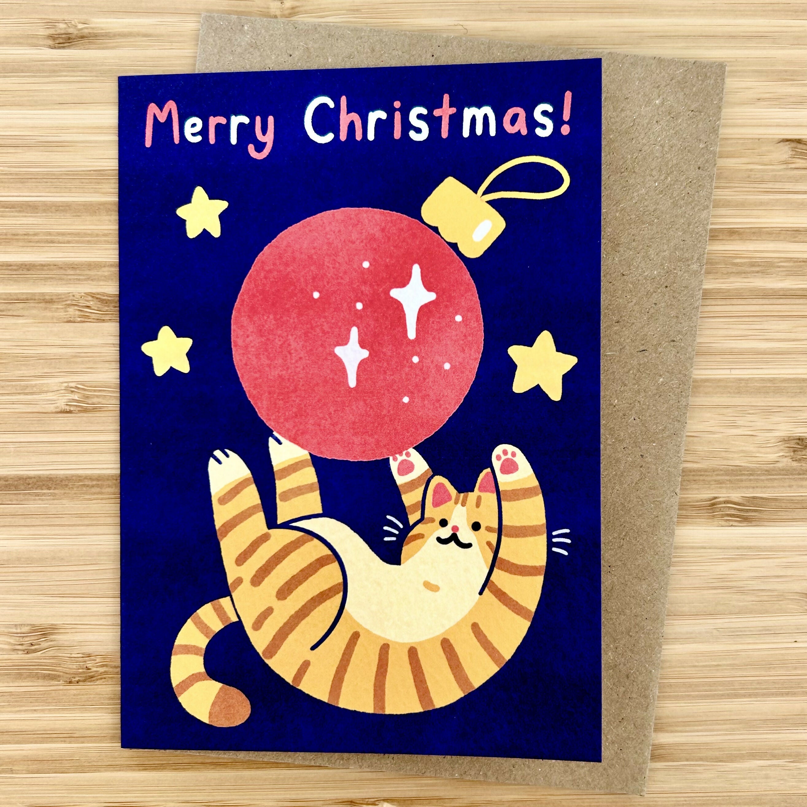 Cat Christmas Card Pack