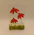 Fused Glass Flower Tealight