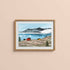 Greenland Cabins Art Print