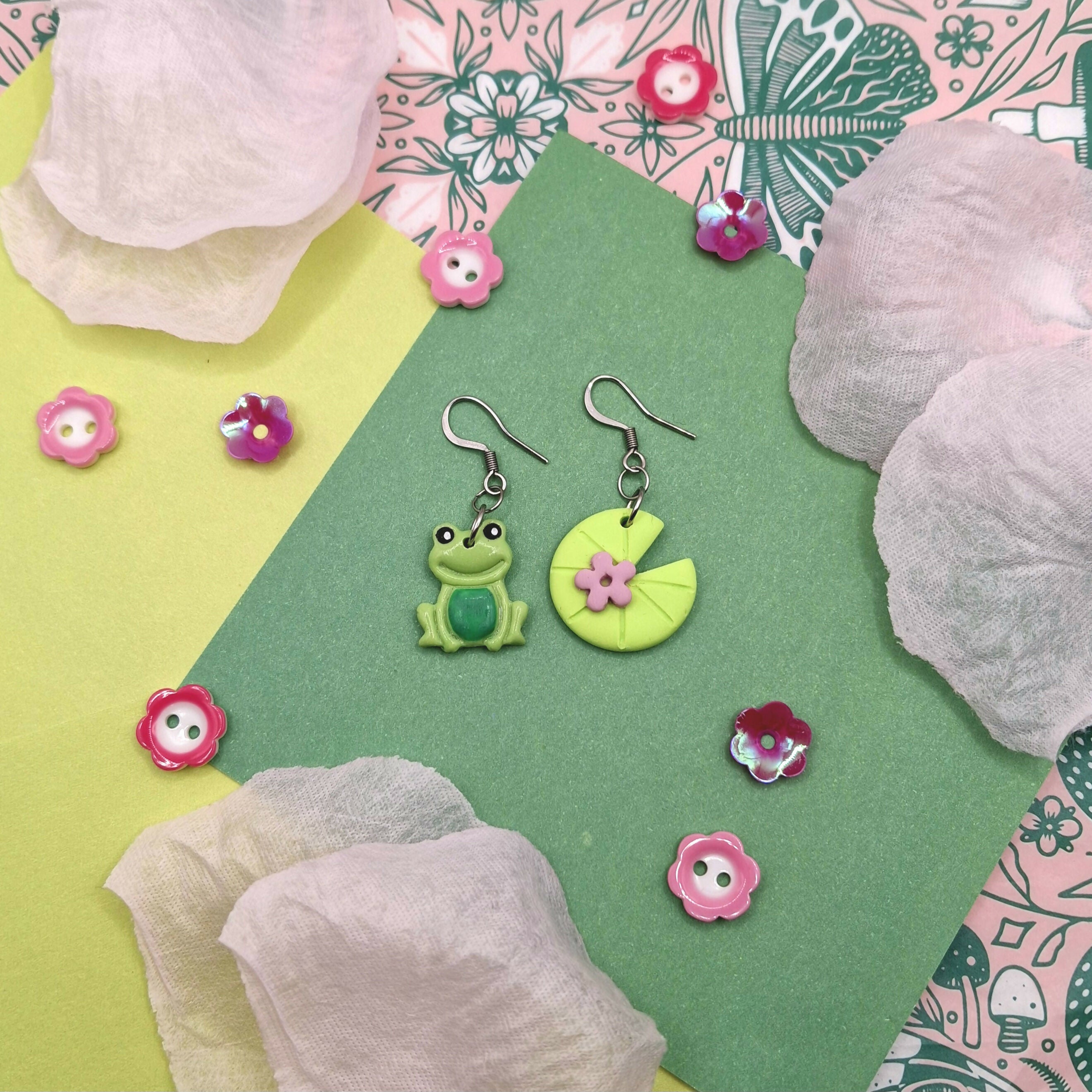 Froggy Earrings