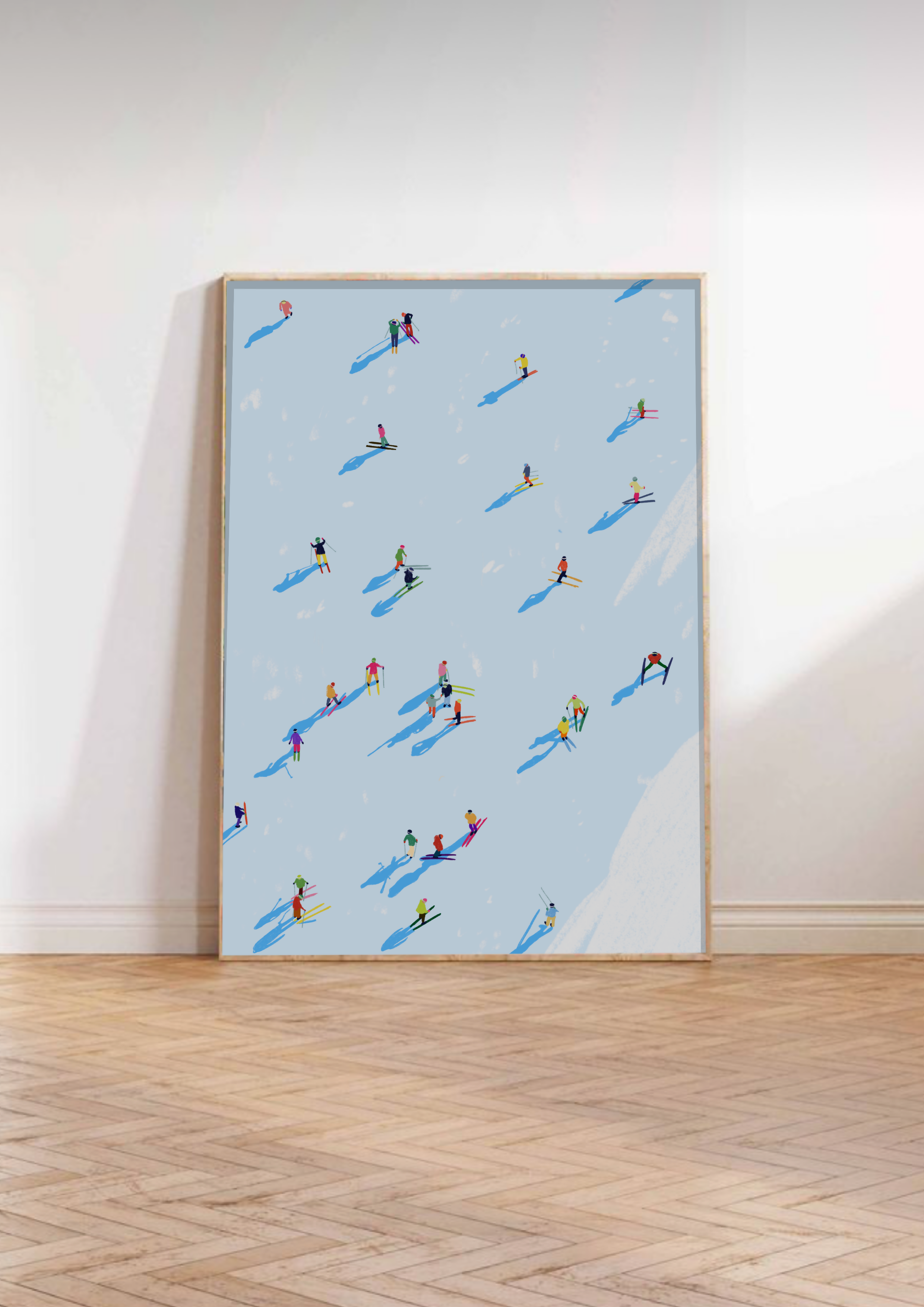 Ski Art Print