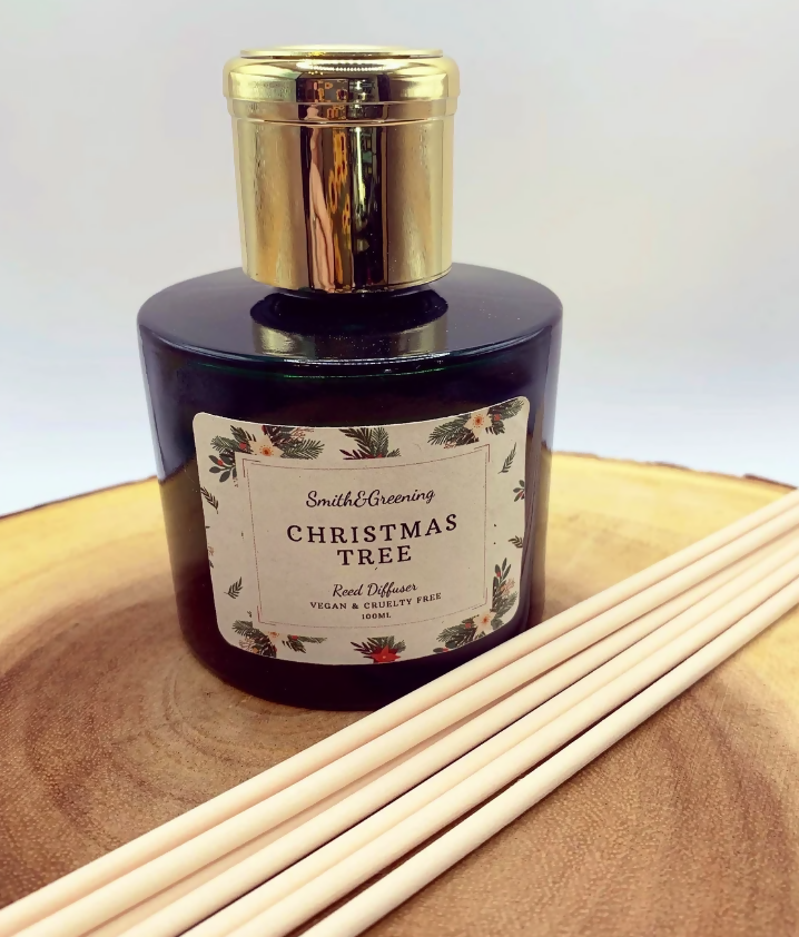 Hand Poured Christmas Tree Reed Diffuser