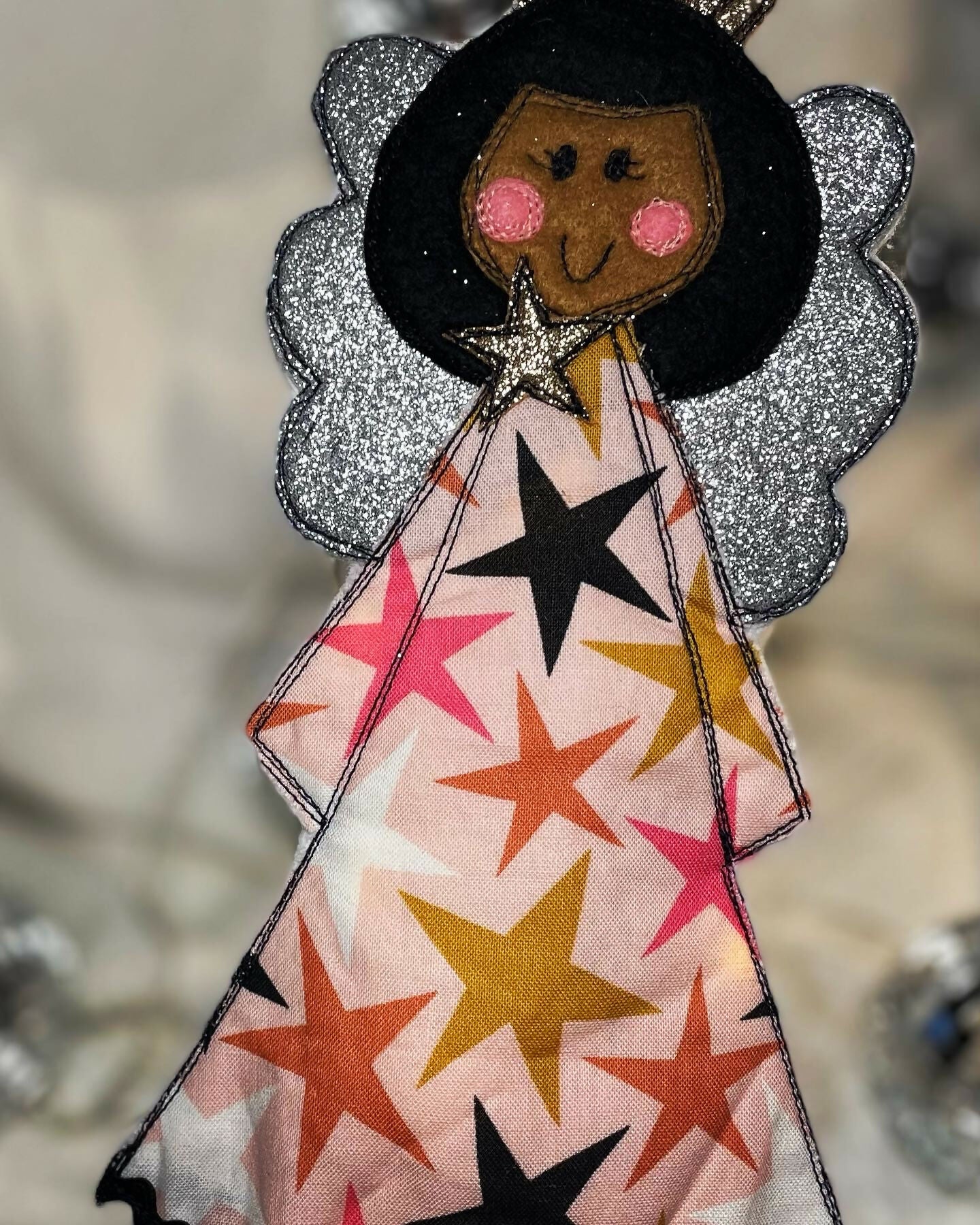 Festive Angel Tree Topper