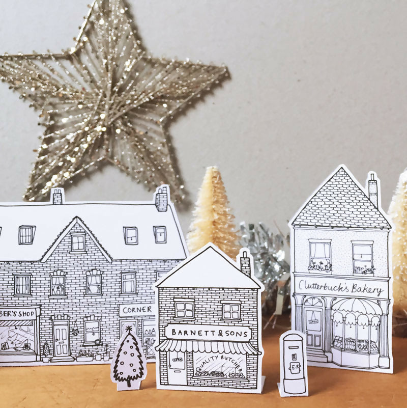 Paper Village - Craft Activity Book