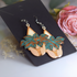 Wooden Houseplant Earrings