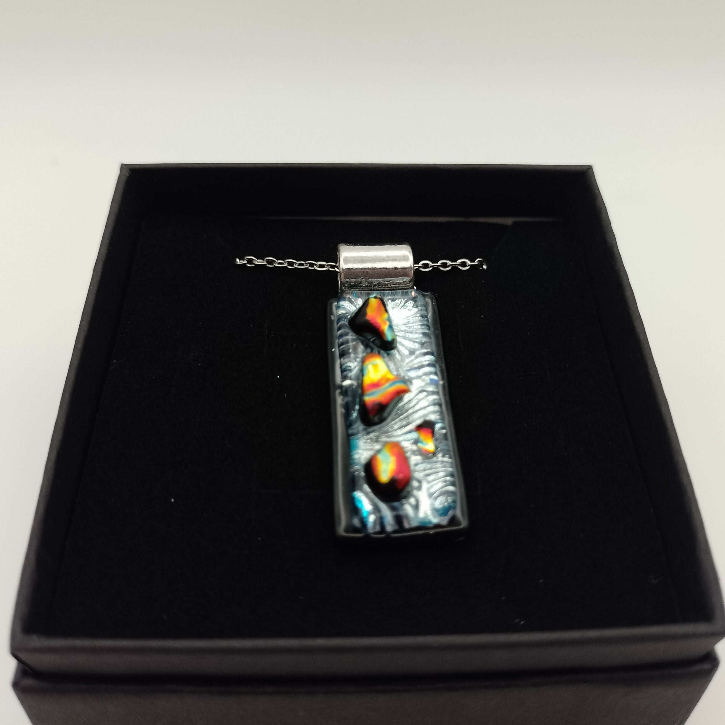 Dichroic Glass Pendant