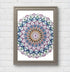 A4 Print - Multicolour Mandala