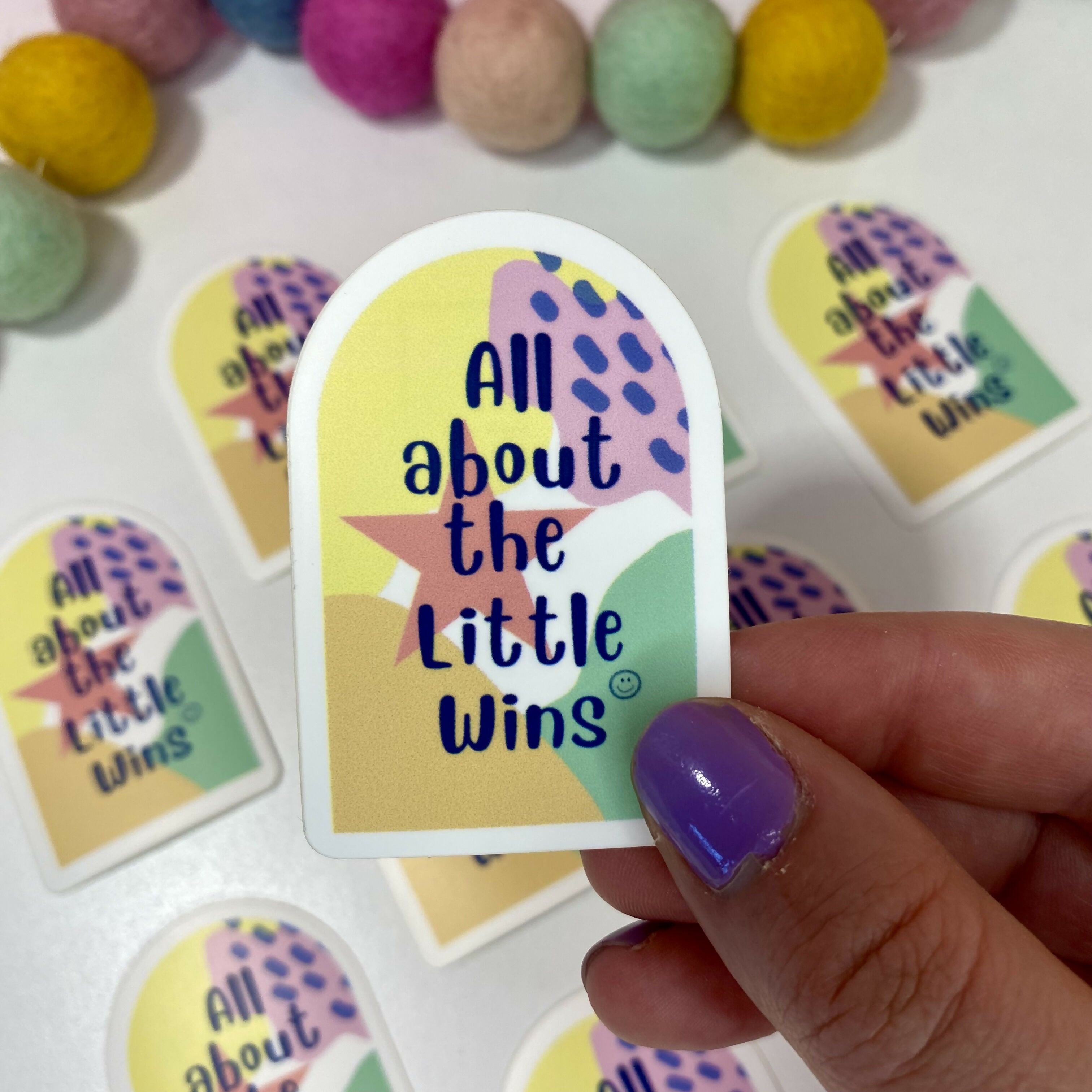 Die-Cut Sticker - Little Wins