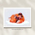 Fox and Girl Print