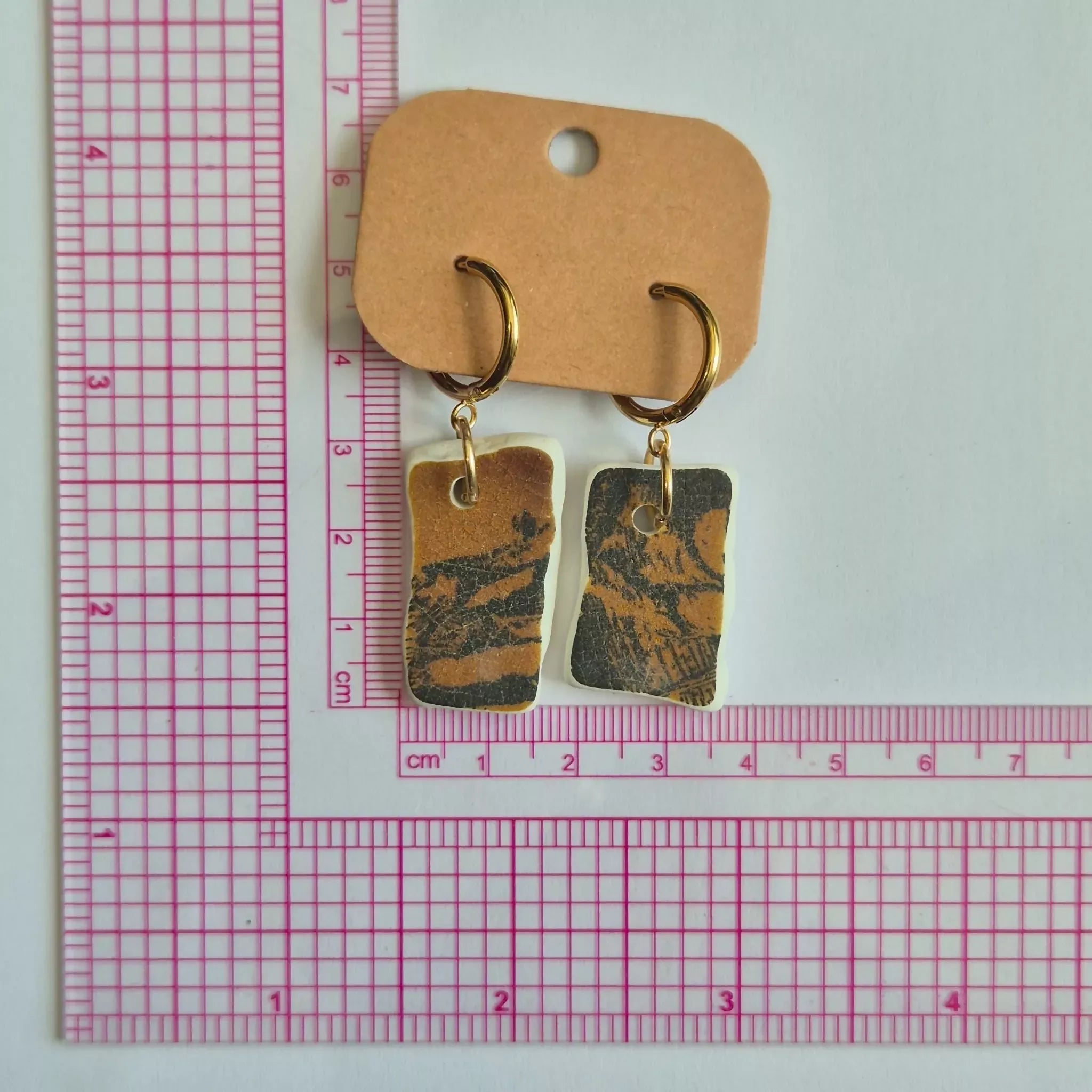 Recycled Ceramic Earring