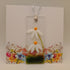 Fused Glass Flower Card