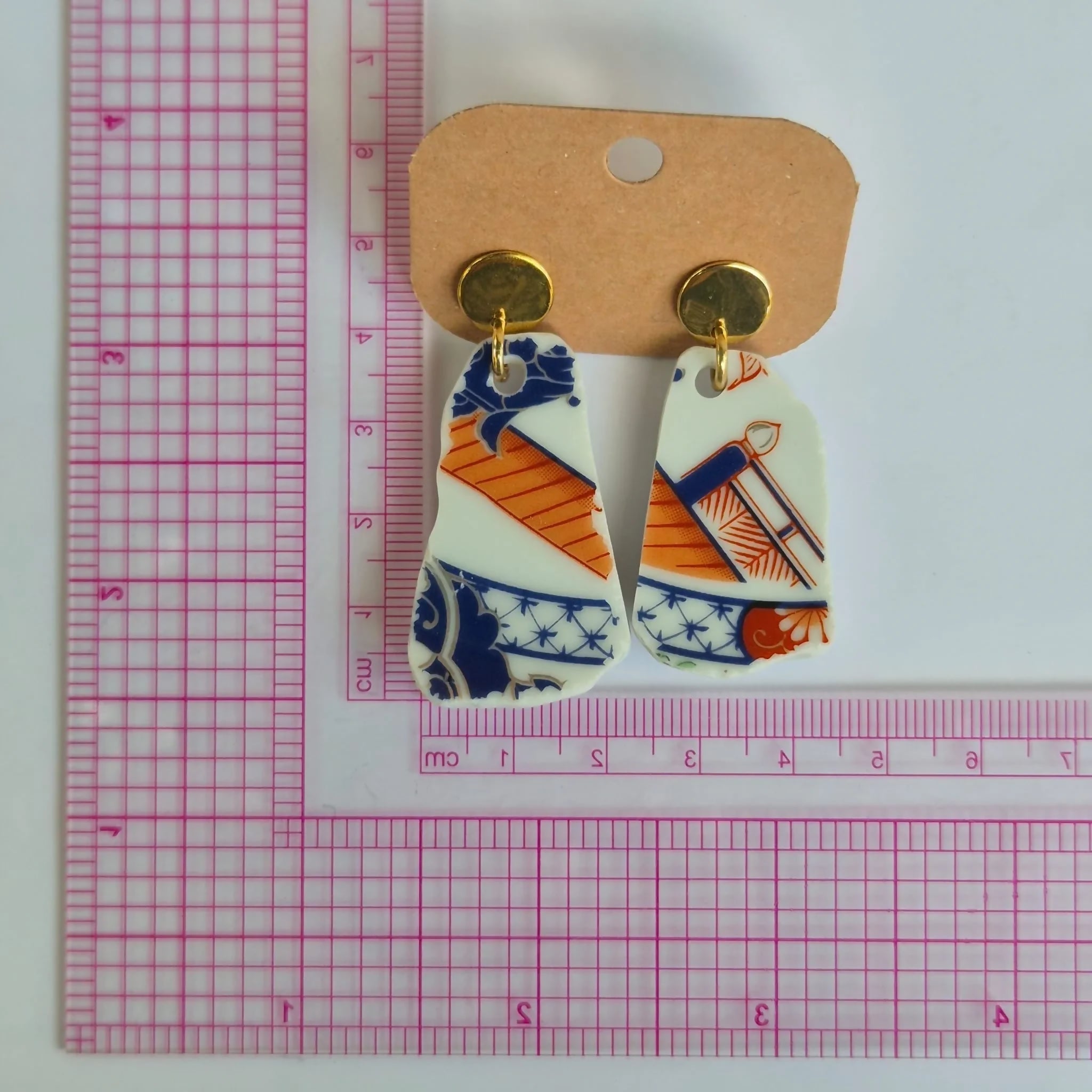 Recycled Ceramic Earring