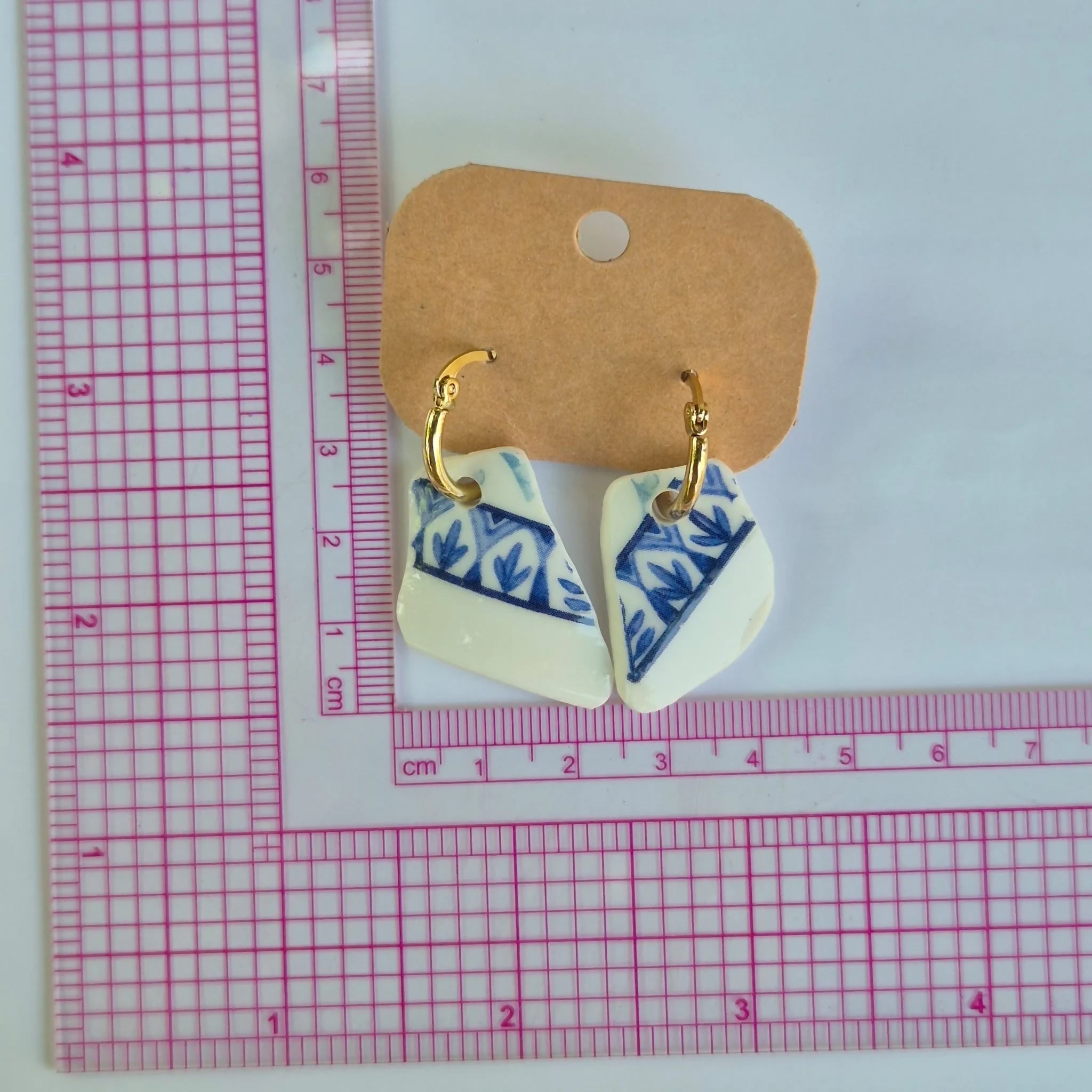Recycled Ceramic Earring
