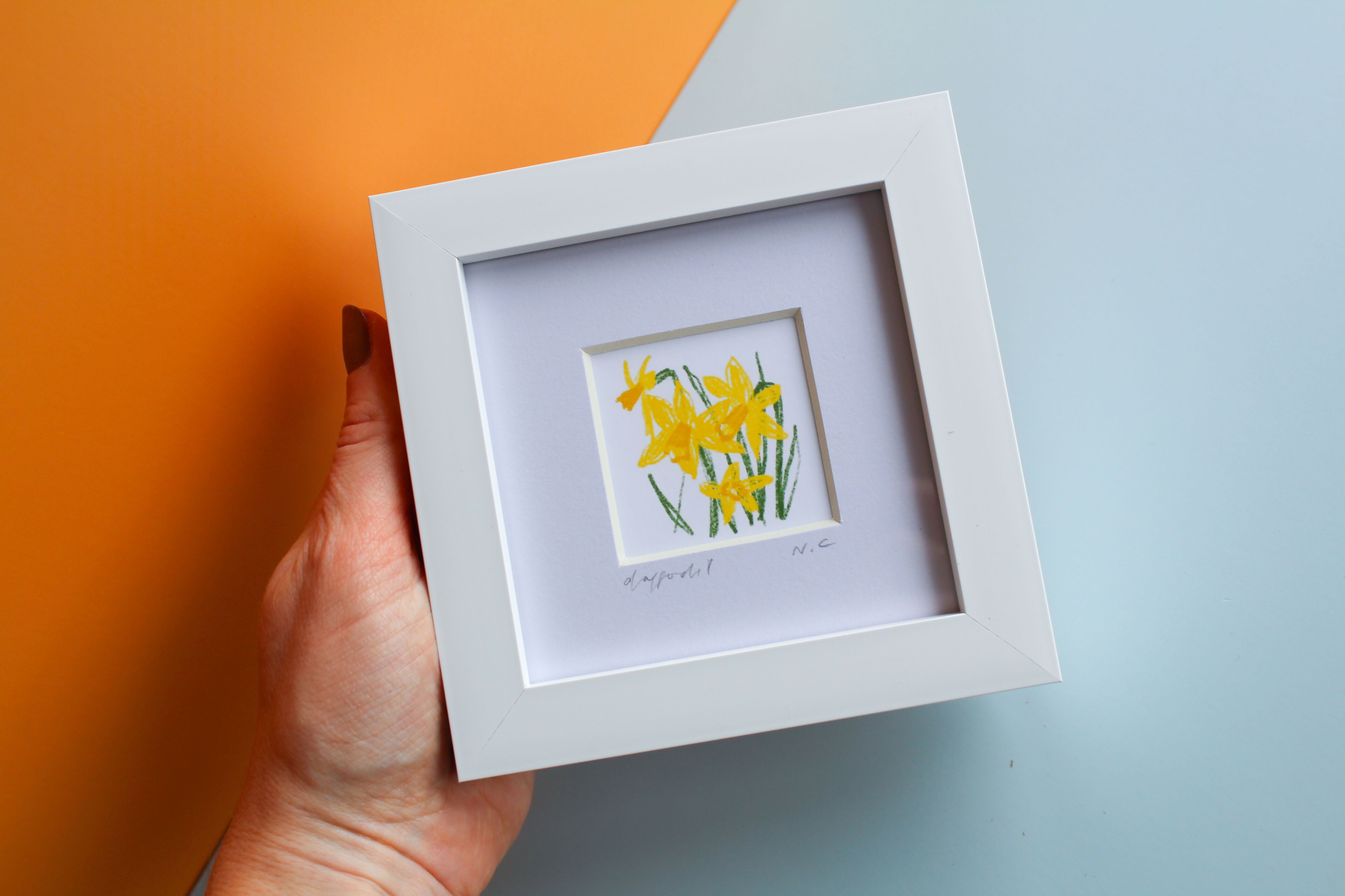Daffodils Mini Print