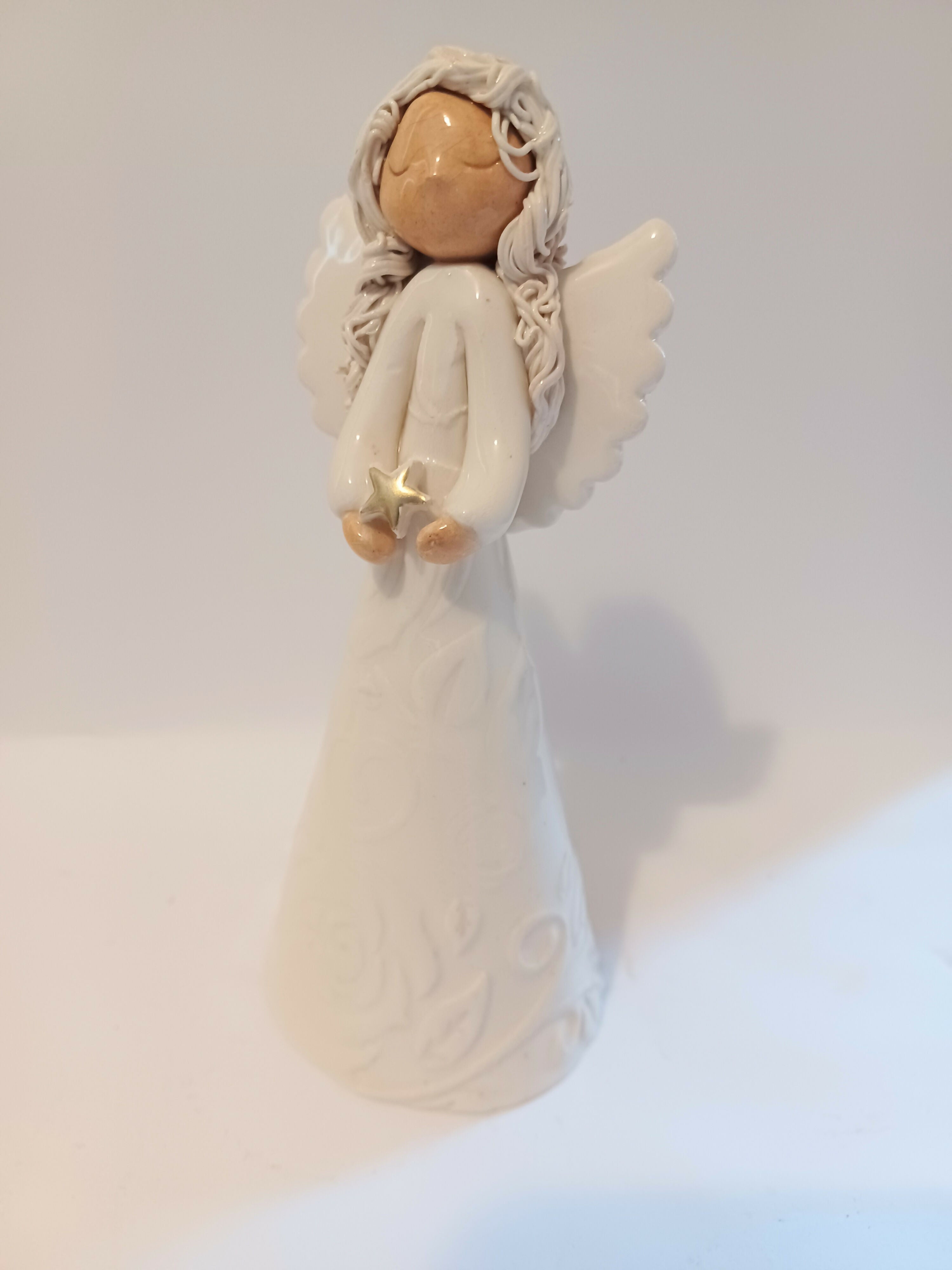 Tall Ceramic Angel or Snowman