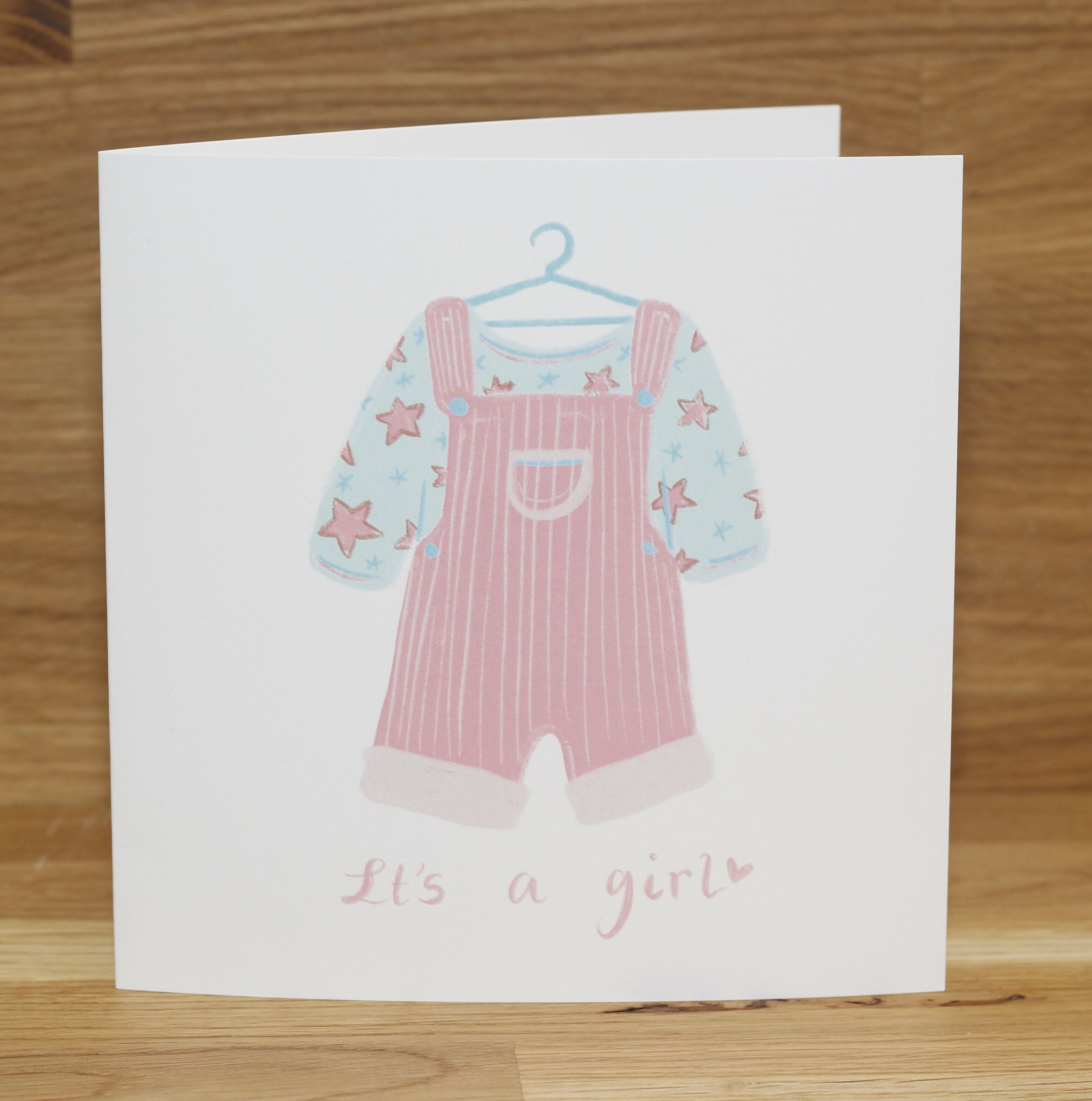 It's a Girl! New Baby Card