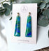 Ocean Dream Collection - Long Dangle Polymer Clay Earrings