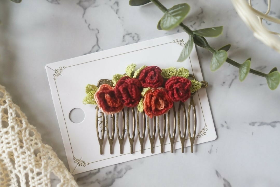 Flower Hair Clip