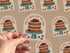 Cake Stickers - Die Cut Stickers Pack of 3