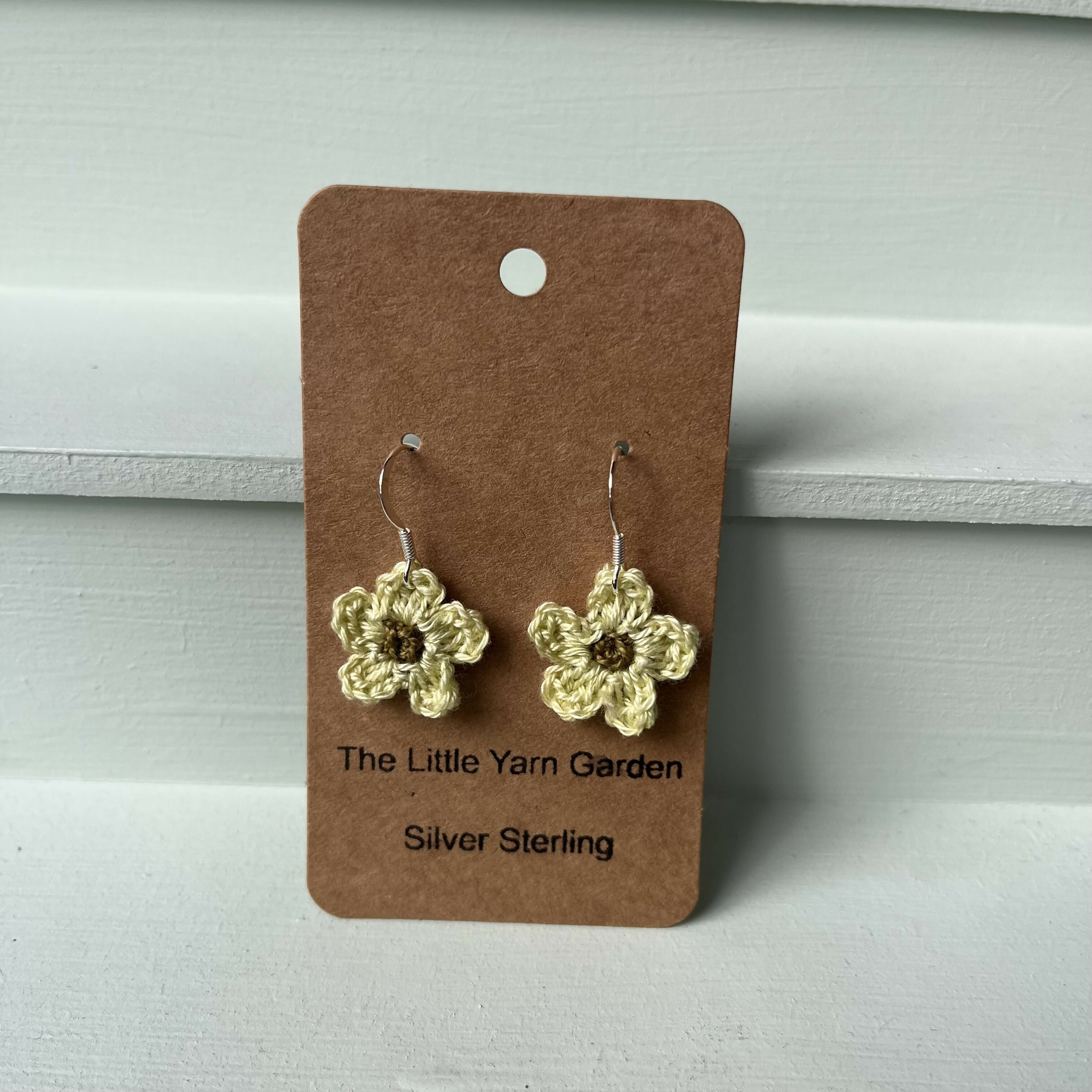 Crochet Flower Earrings