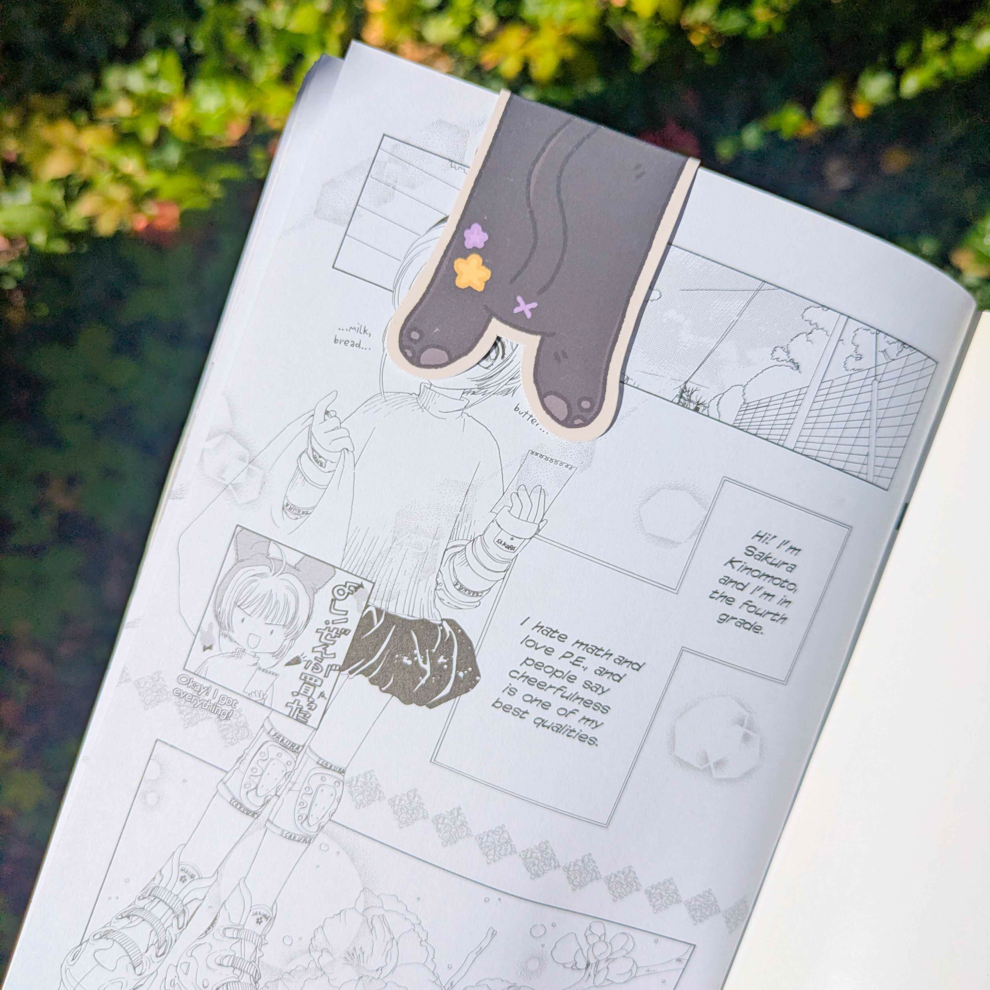 Midnight Cat - Magnetic Bookmark