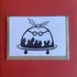 Christmas Pudding Card – Pen And Ink Design